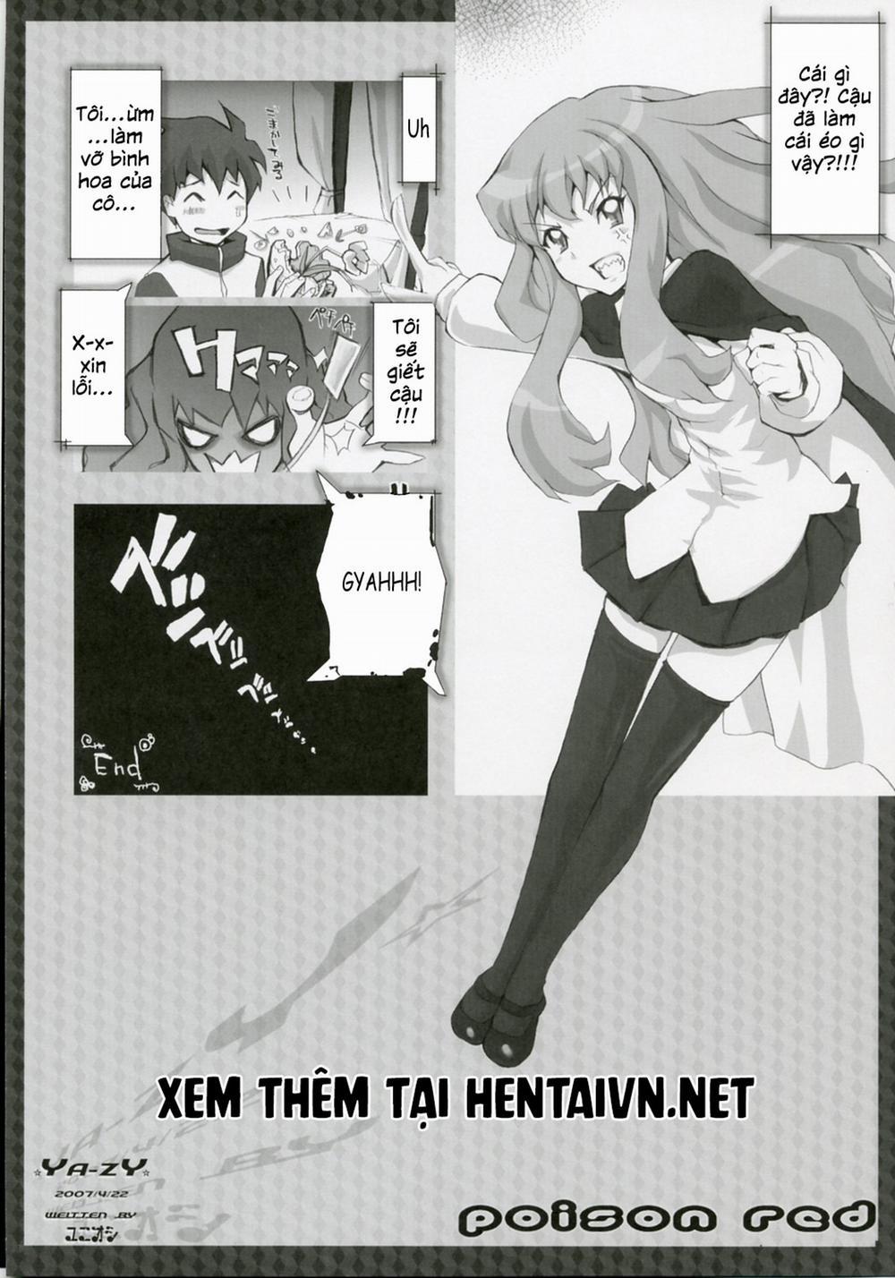 Poison Red (Zero no Tsukaima) Oneshot trang 12