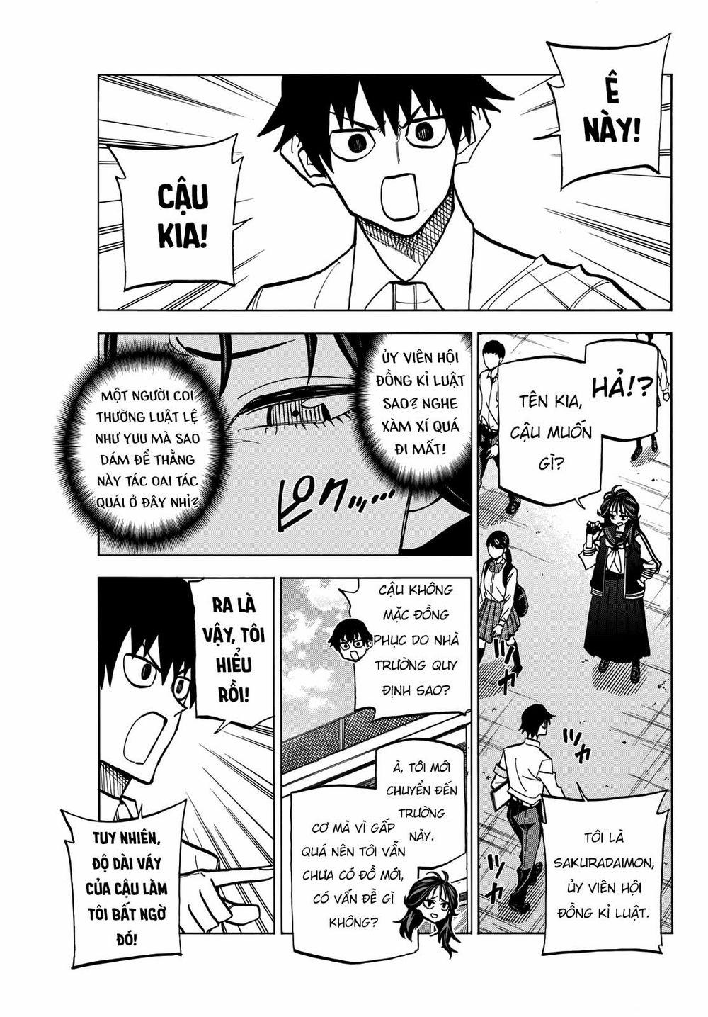 Ponkotsu Fuukiin To Skirt Take Ga Futekisetsu Na Jk No Hanashi 37 trang 2