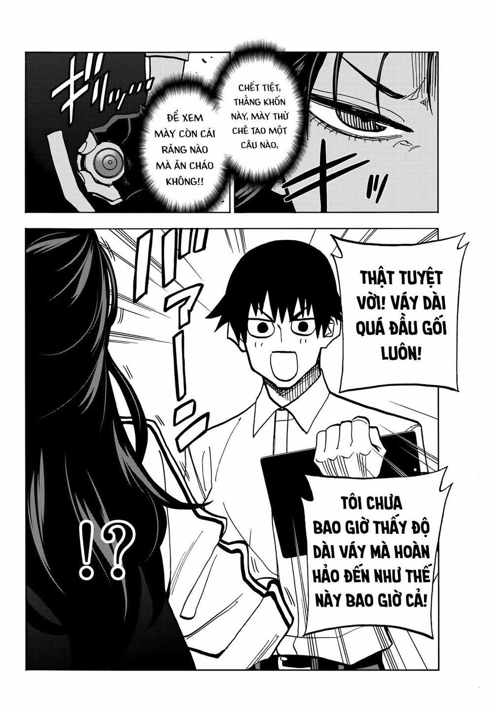 Ponkotsu Fuukiin To Skirt Take Ga Futekisetsu Na Jk No Hanashi 37 trang 3