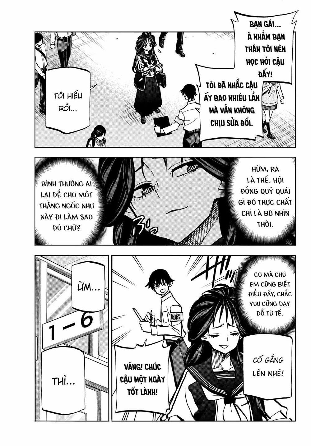 Ponkotsu Fuukiin To Skirt Take Ga Futekisetsu Na Jk No Hanashi 37 trang 4