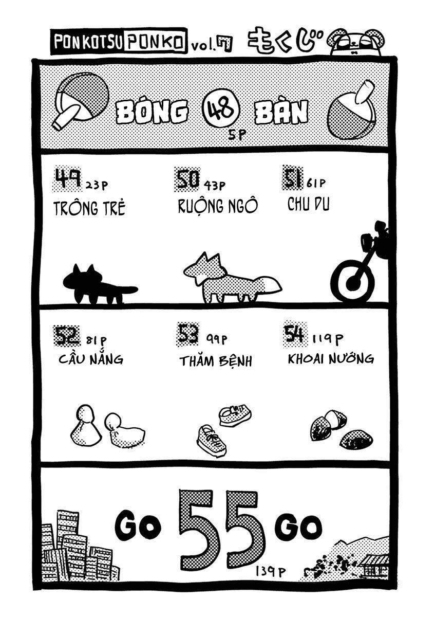 Ponkotsu Ponko 0 Ponko bóng bàn trang 5
