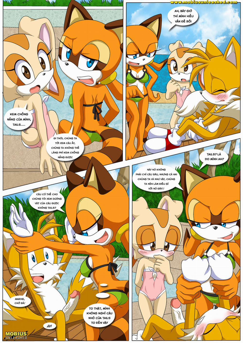 Poolside Fun (Sonic) Oneshot trang 2