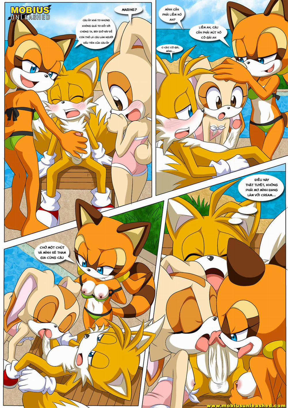 Poolside Fun (Sonic) Oneshot trang 3
