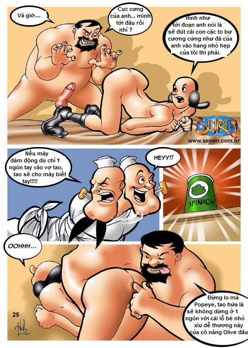 Popeye: Chàng Thủy Thủ !!! Oneshot trang 24