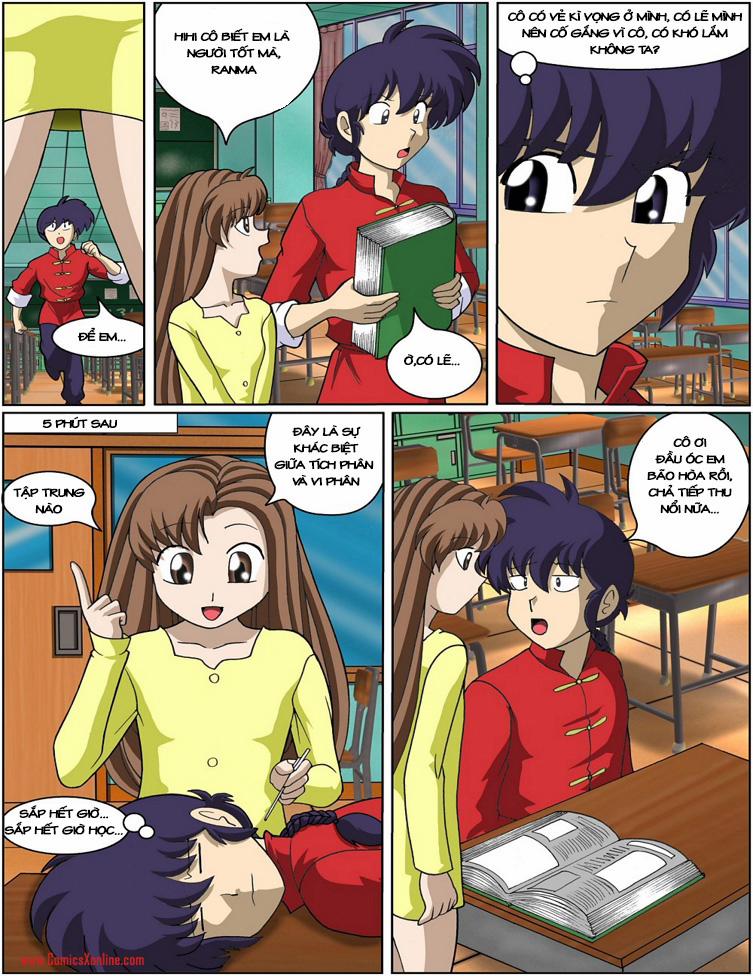 Private Tutor Hinako (Ranma 1/2) Oneshot [Full Color] trang 12