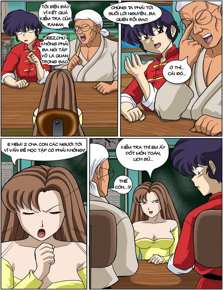 Private Tutor Hinako (Ranma 1/2) Oneshot [Full Color] trang 5