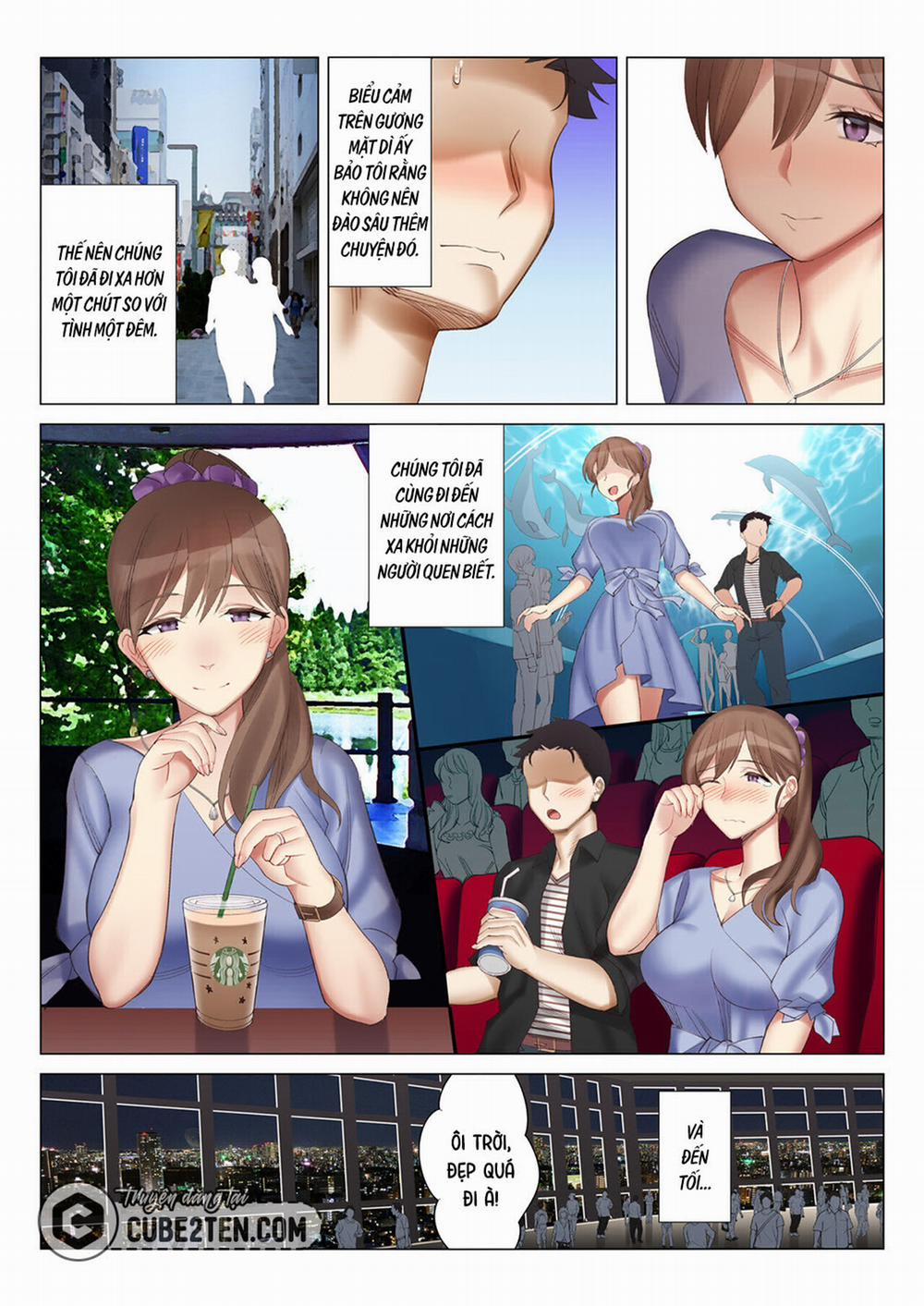 Quan hệ với mẹ của bạn gái tôi 2 trang 14