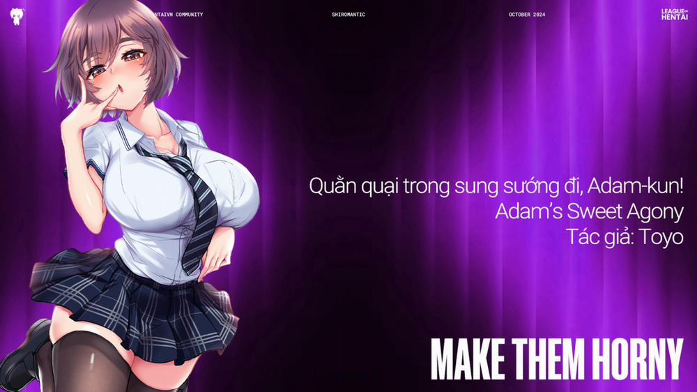 Quằn quại trong sung sướng đi, Adam-kun! 0 Giảng hoà phòng thay đồ trang 0