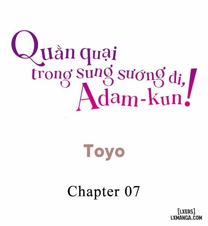 Quằn quại trong sung sướng đi, Adam-kun! 7 trang 1
