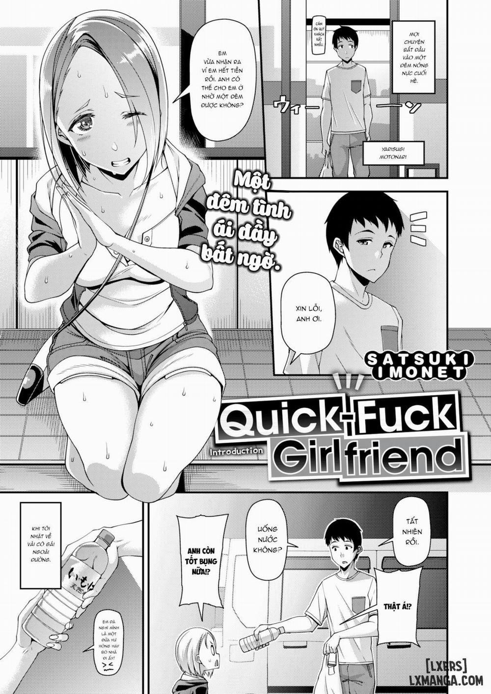 Quick-Fuck Girlfriend Introduction Oneshot trang 1