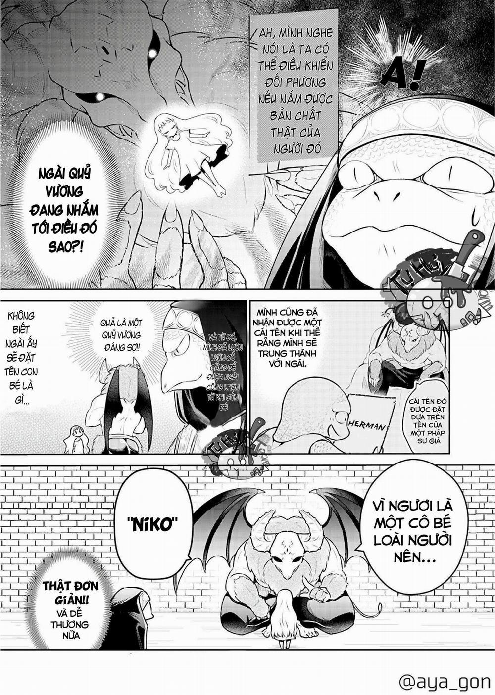 Quỷ Vương Căm Ghét Loài Người Sẽ Không Có Chút Nhân Từ Nào Dành Cho Cô Bé 2 trang 2