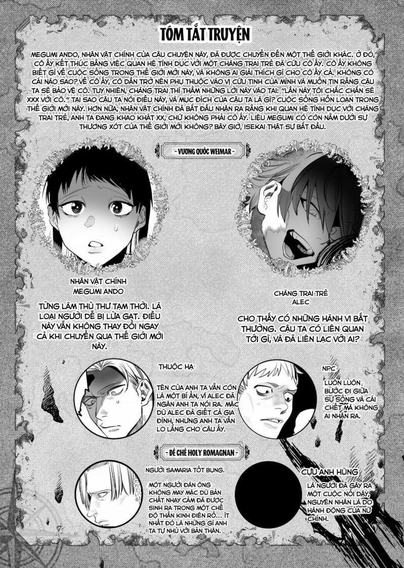 [R21] Người Đàn Ông Cứu Tôi Trong Chuyến Đi Isekai Lại Là Một Tên Sát Nhân Giết Người 4.1 trang 1