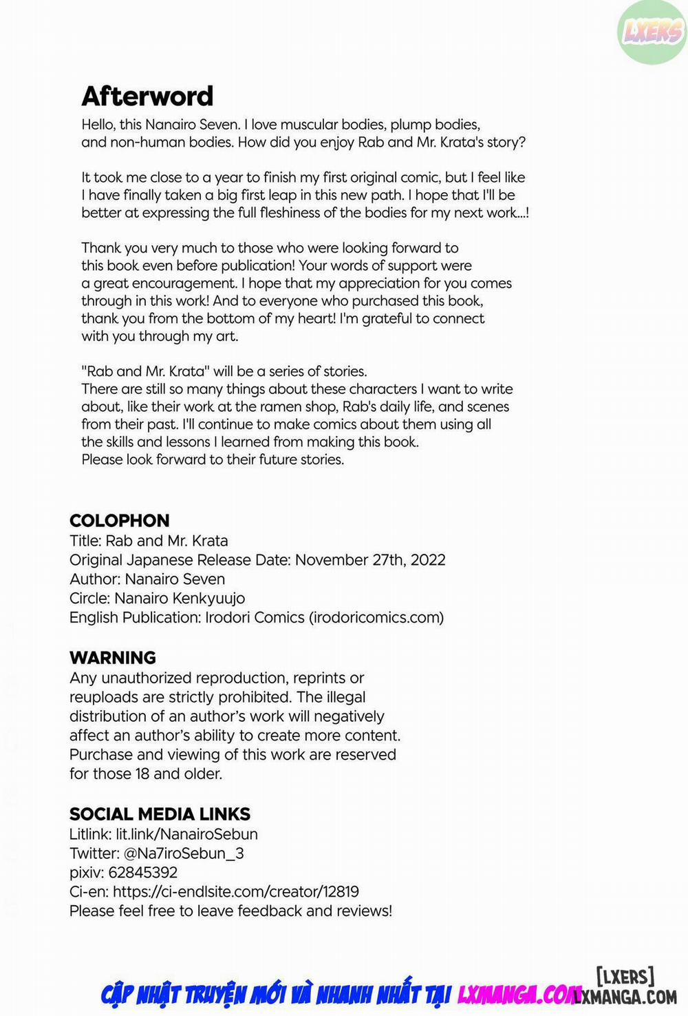 Rab and Mr. Krata Oneshot trang 43