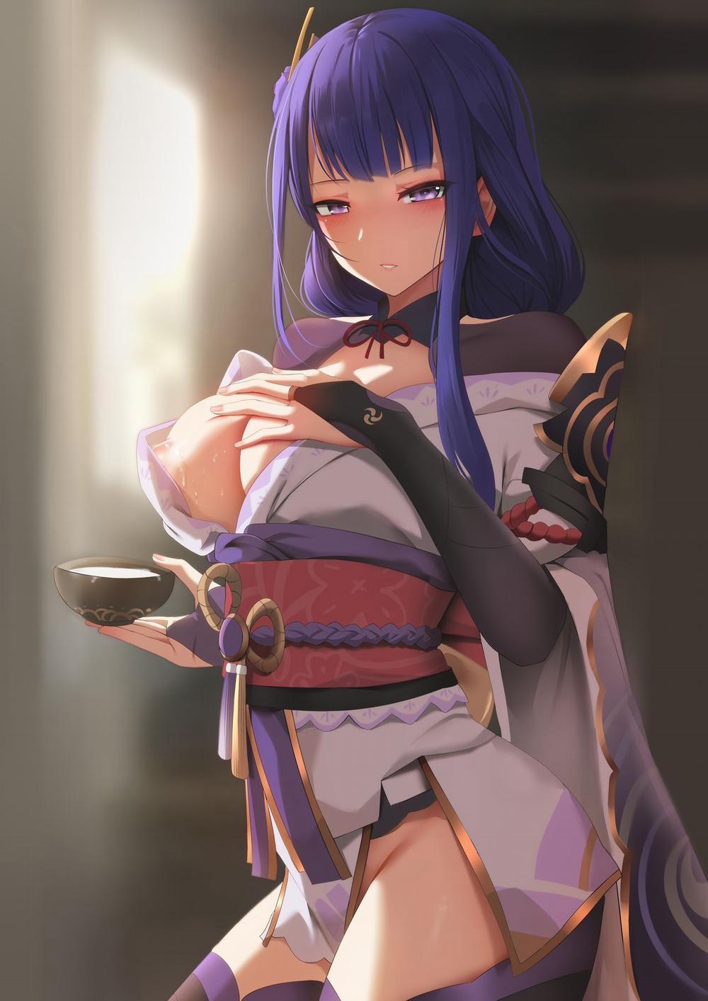 Raiden Shōgun to Goshujinsama Oneshot màu [Không che] trang 3