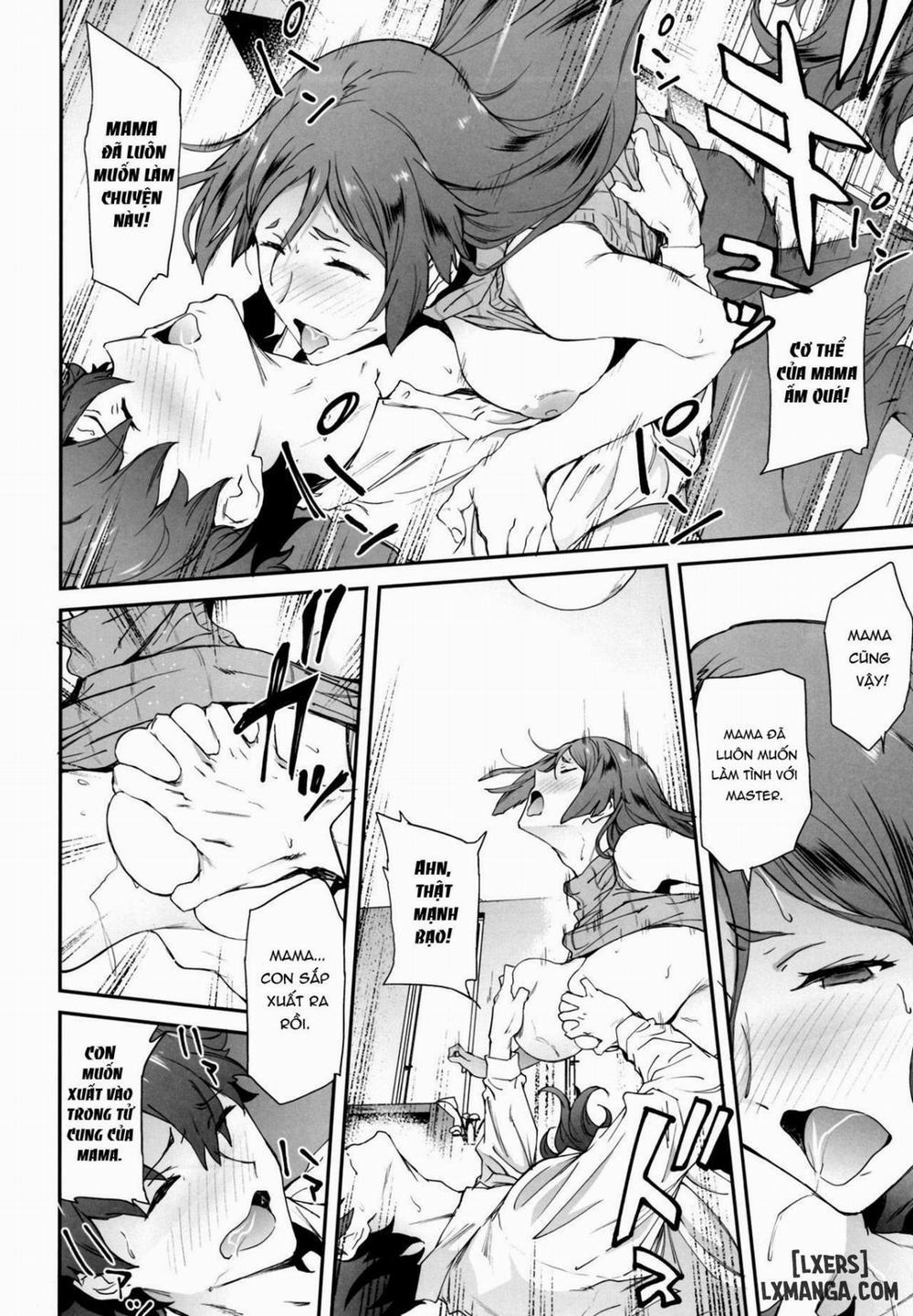 Raikou Mama ni Okasareru Hon Oneshot trang 16