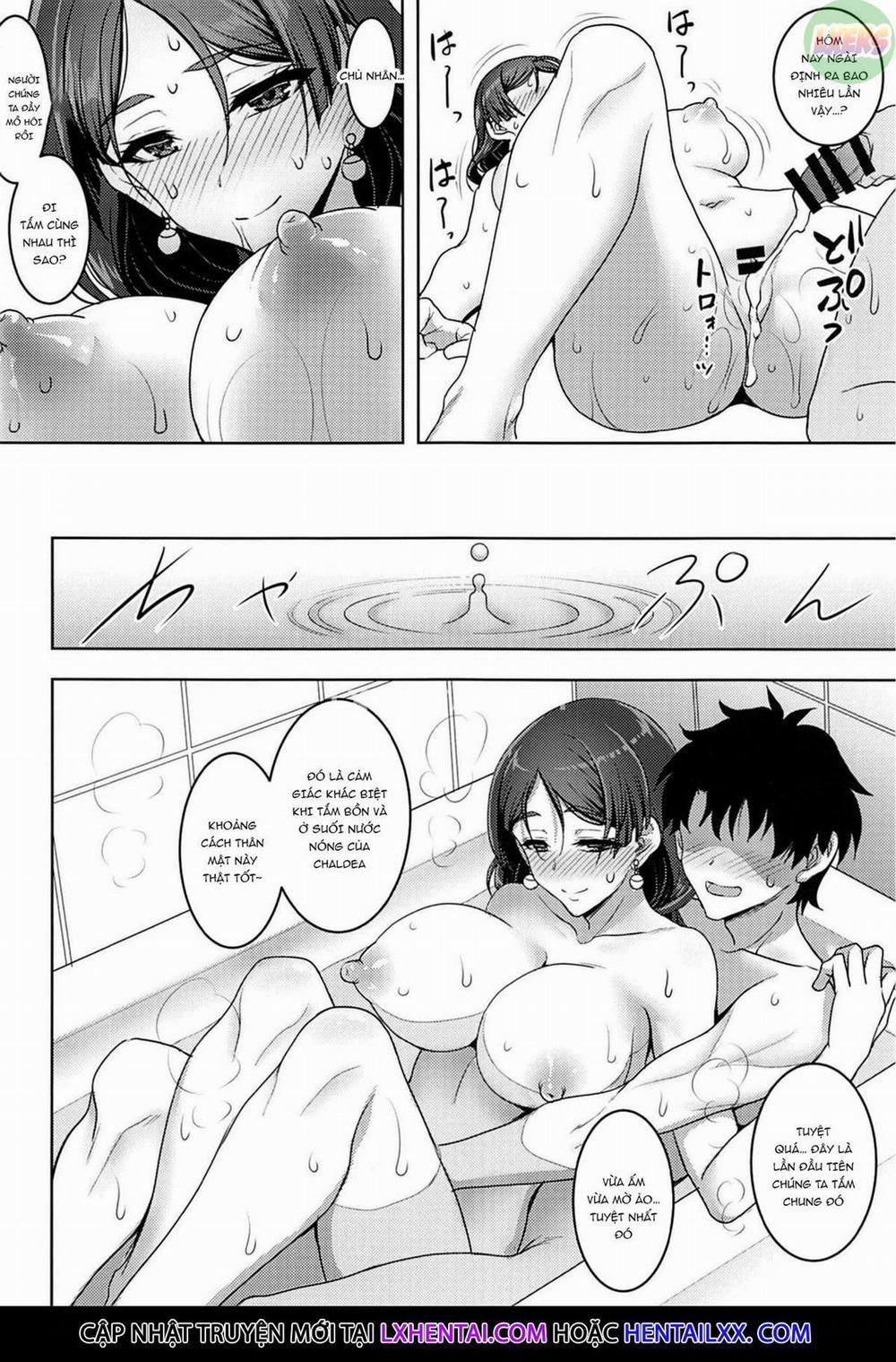 Raikou Mama to Amaama Musabori SEX Ryokouki Oneshot trang 25