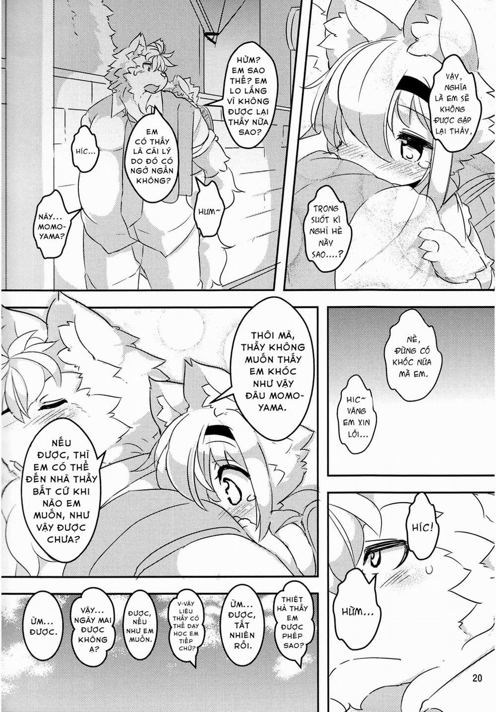 Randoseru Shotta Kemono ga Senei ni Shukudai o Oshiete morau Hon Phần 1 trang 17