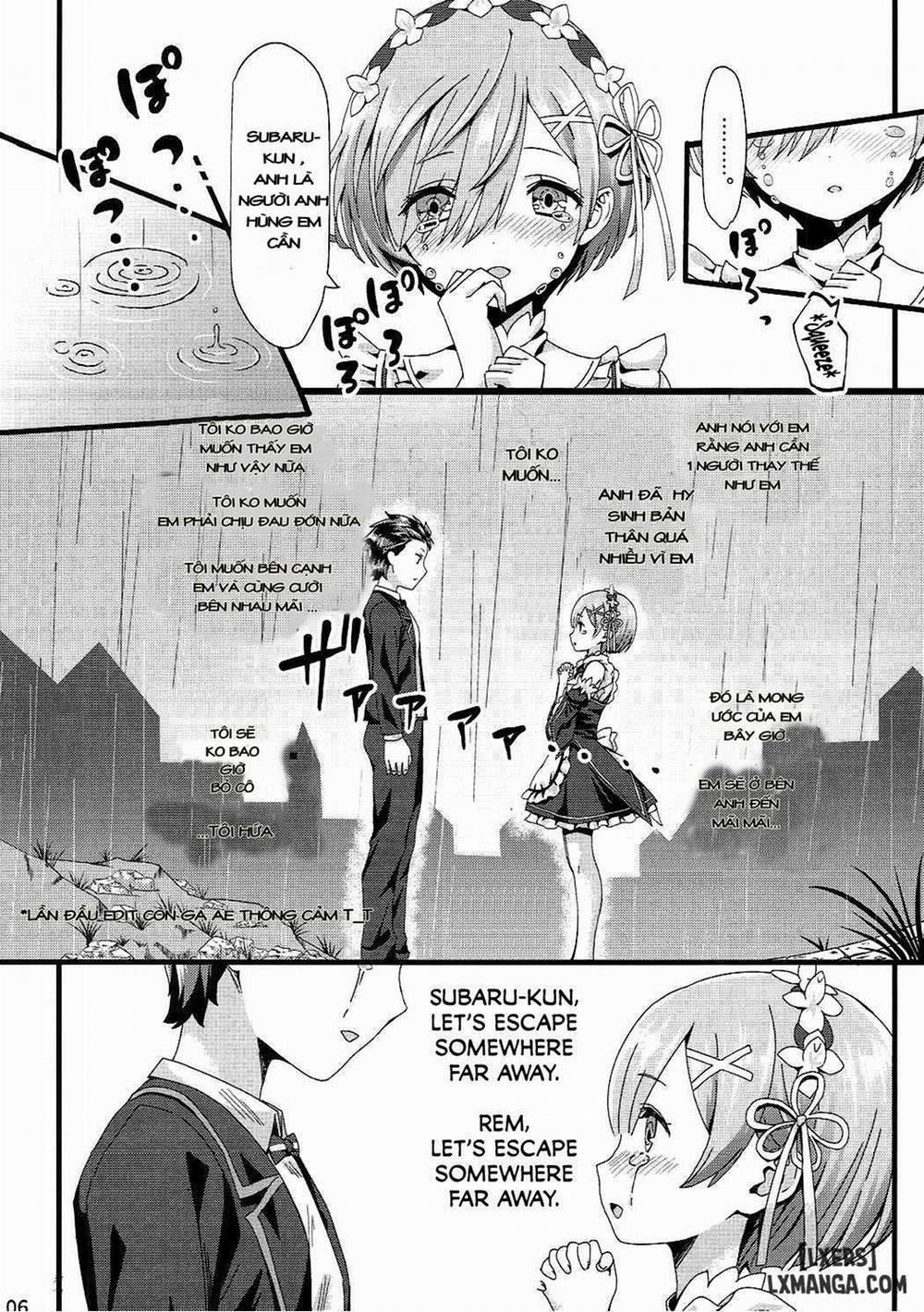 Re Zero Kara Hajimeru Isekai Icha Love Seikatsu Oneshot trang 4