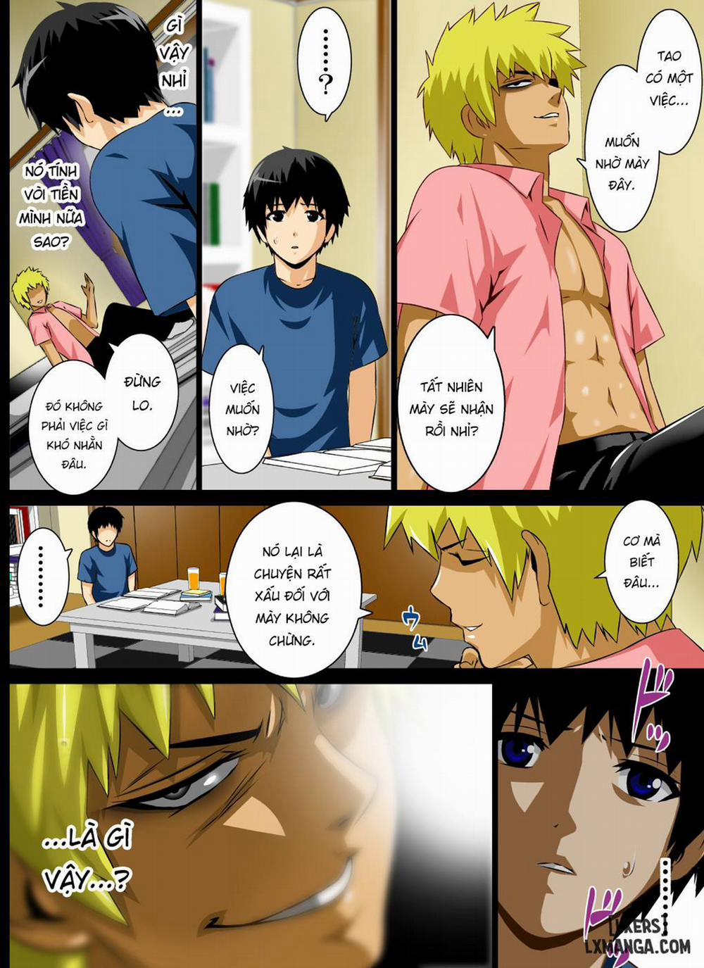 Reibo Misaki ~Kinpatsu Musuko to Onaho Haha Oneshot trang 4