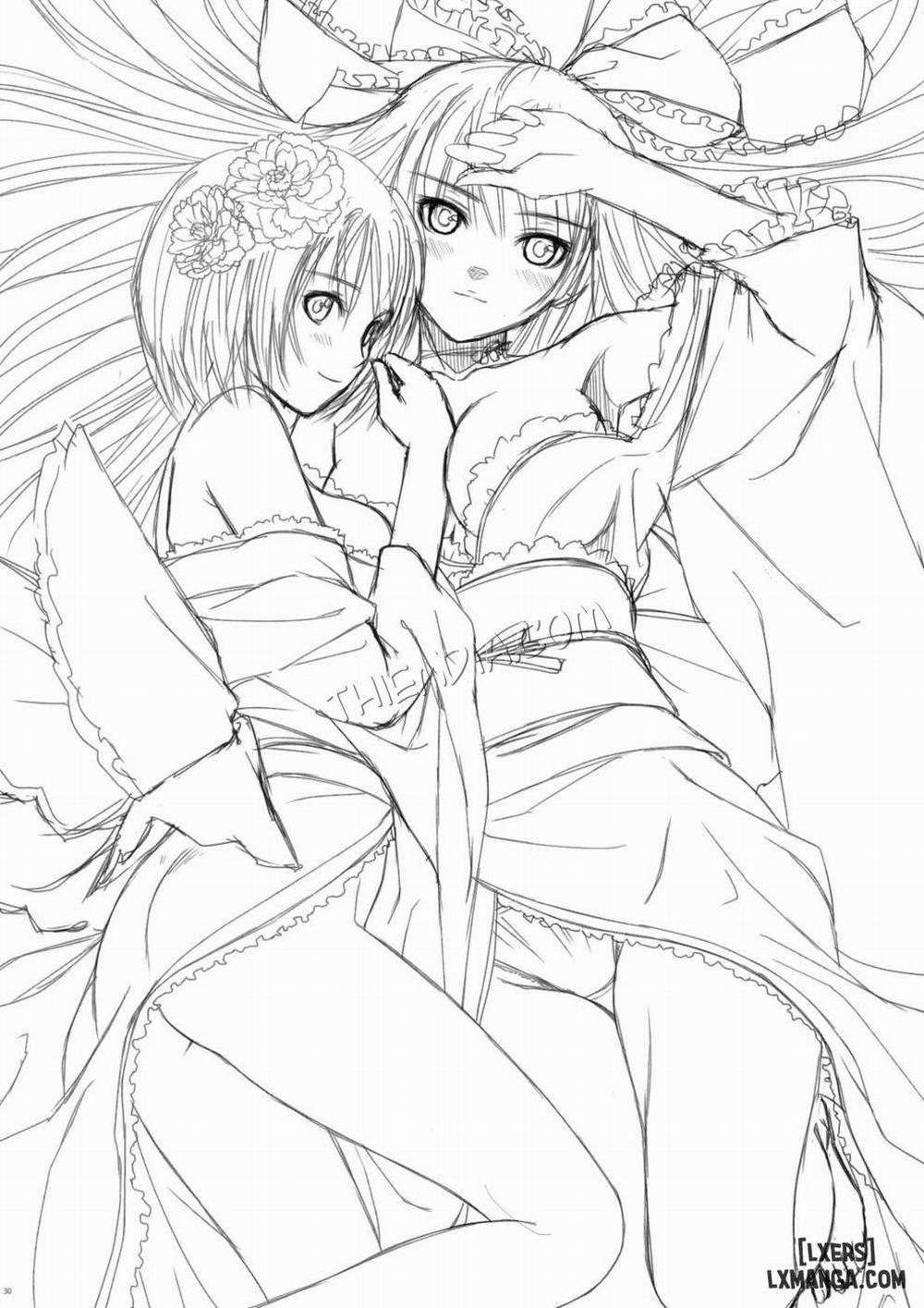 Reiko-san to Mayo-chan no Koto wo Omotte Itara Oneshot trang 27