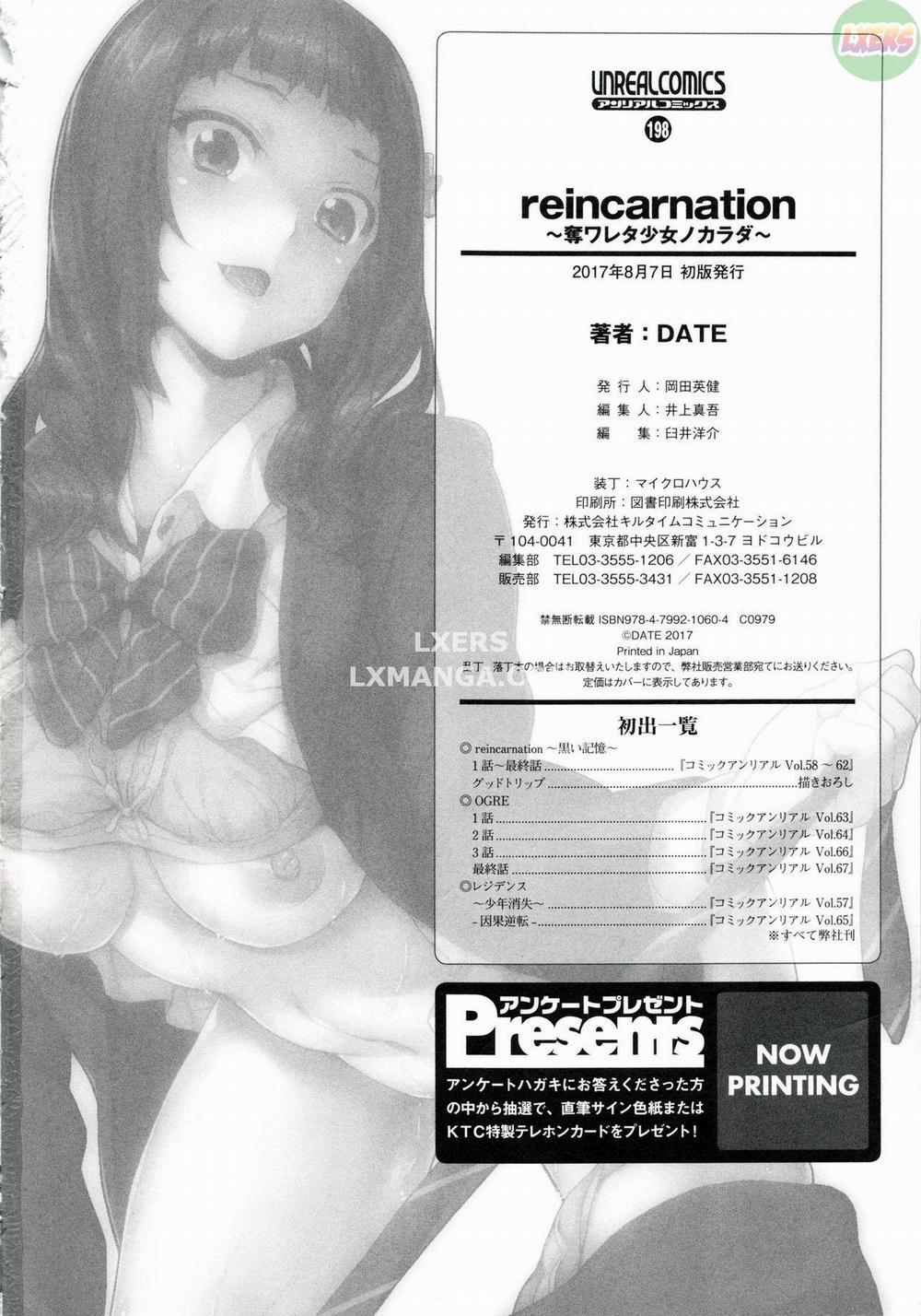 Reincarnation ~ Ubawareta Shoujo no Karada 11 END trang 18