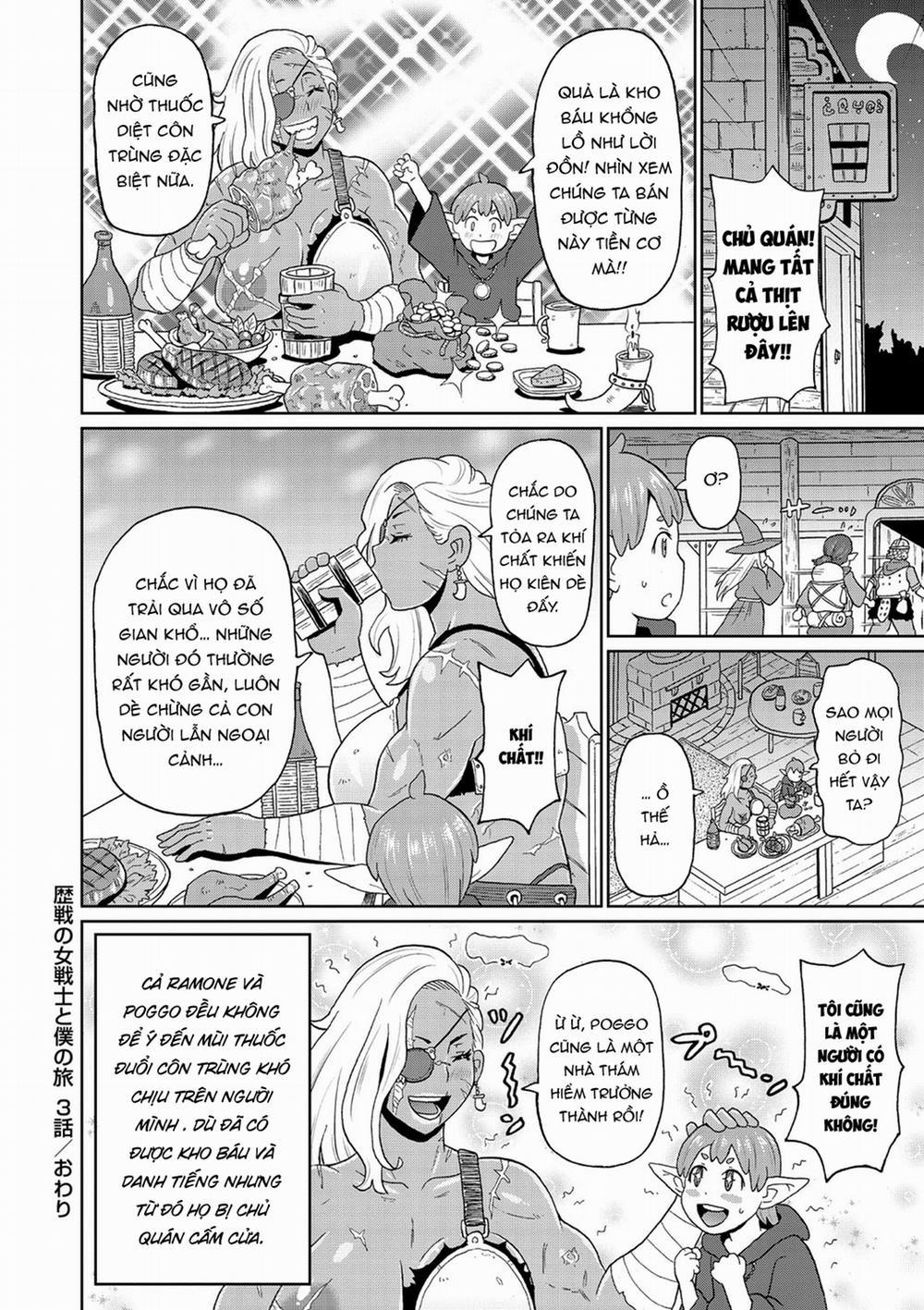 Rekisen no Onna Senshi to Boku no Tabi 3 trang 25