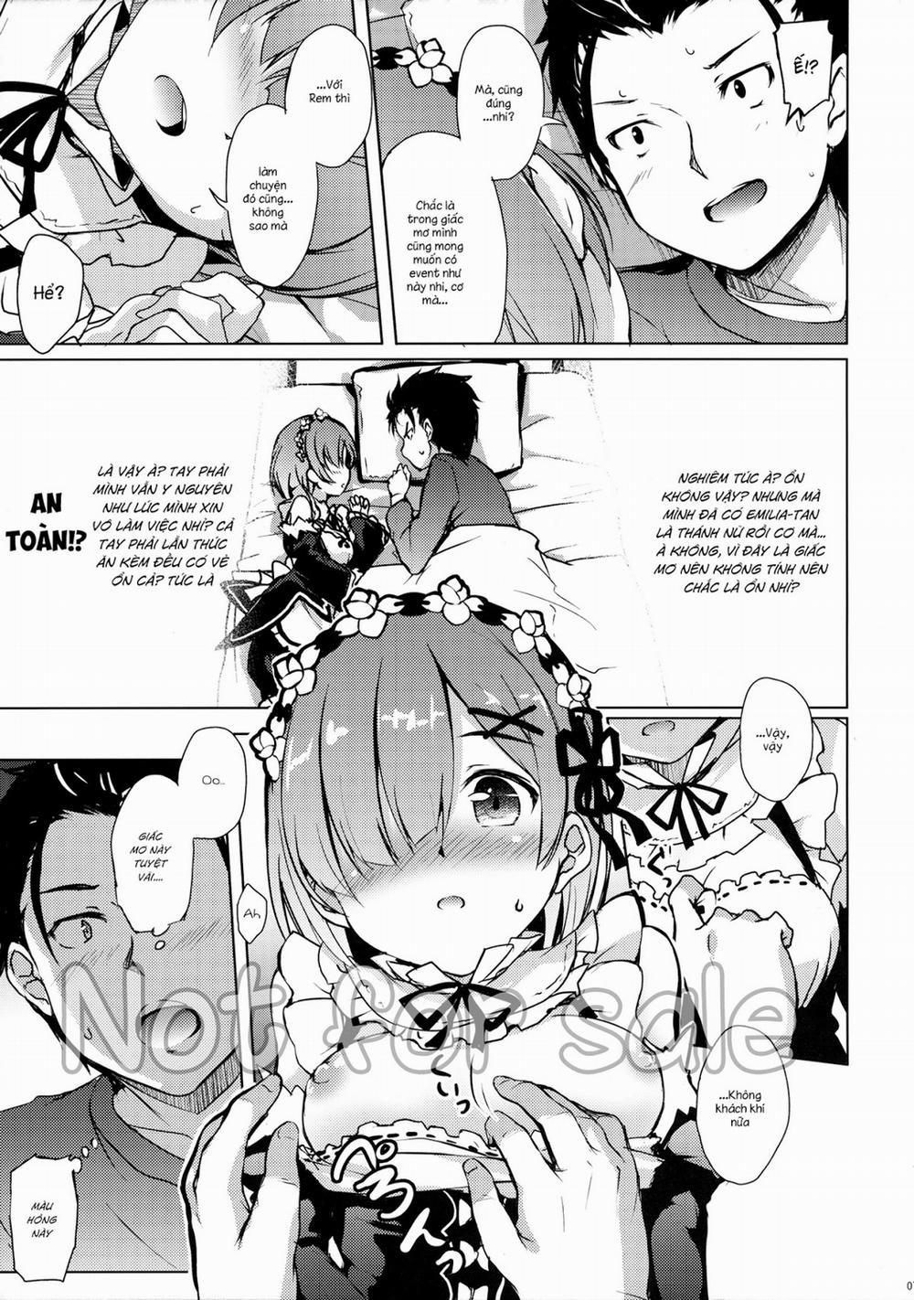 Rem Kara Hajimeru Isei Kouyuu (Re Zero Kara Hajimeru Isekai Seikatsu) Oneshot trang 5