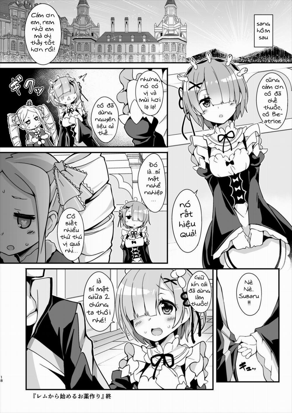 Rem Kara Hajimeru Okusurizukuri (Re:Zero) Oneshot trang 18