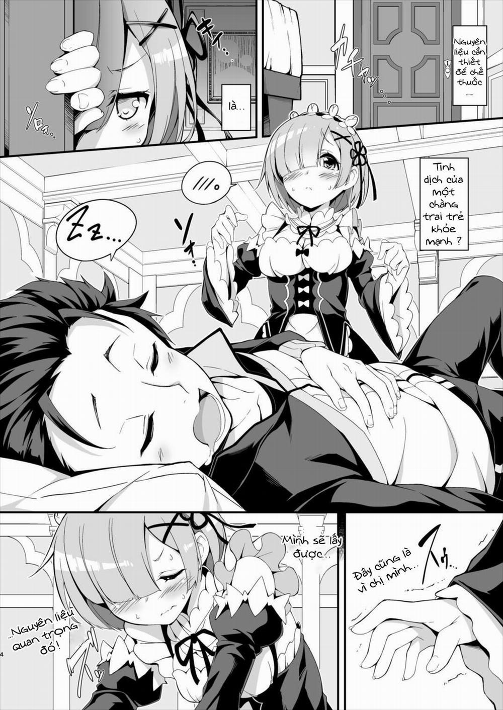 Rem Kara Hajimeru Okusurizukuri (Re:Zero) Oneshot trang 4