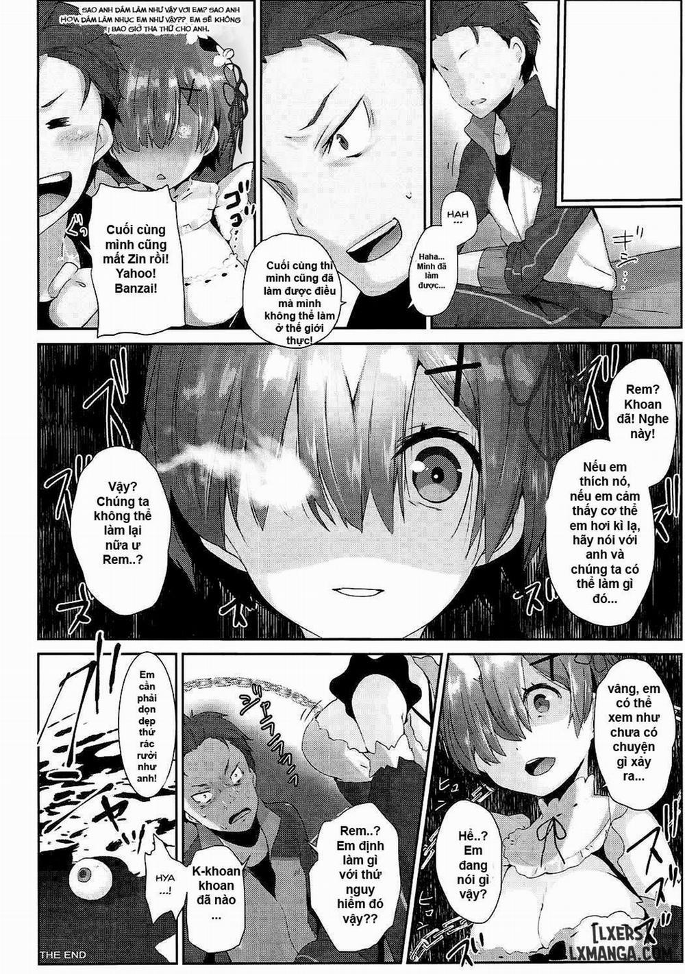 Rem no Ecchi na Nayami o Kaiketsu shitekudasai Oneshot trang 15