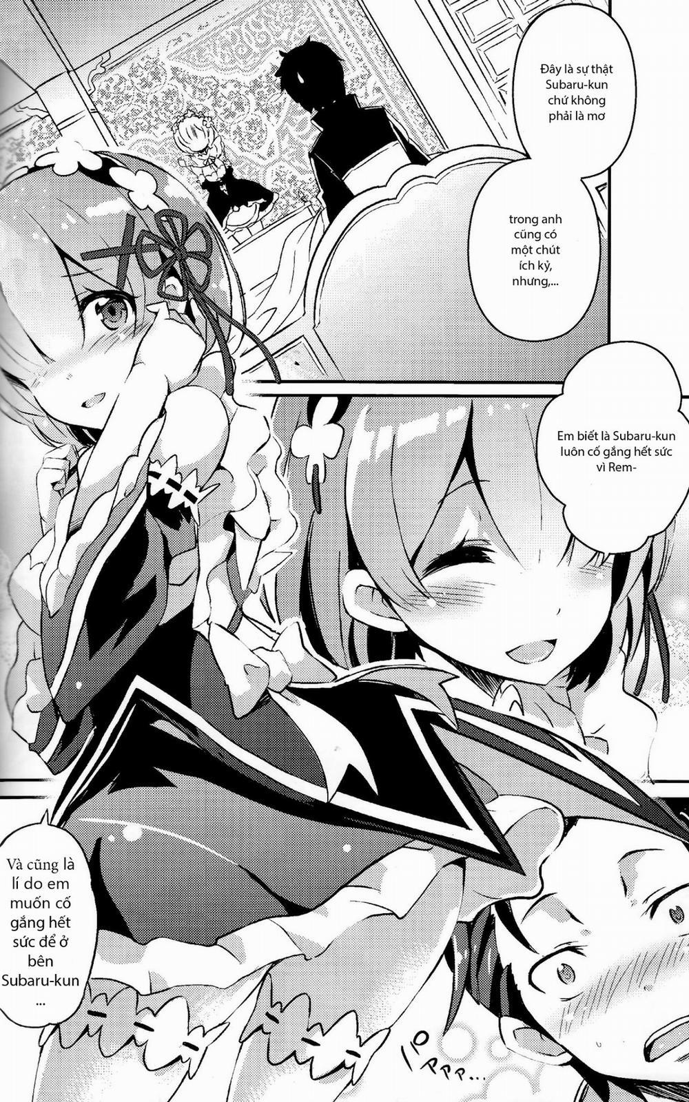 Rem No Kawaisa Mo Onigakatteiru (Re:Zero kara Hajimeru Isekai Seikatsu) Oneshot trang 5