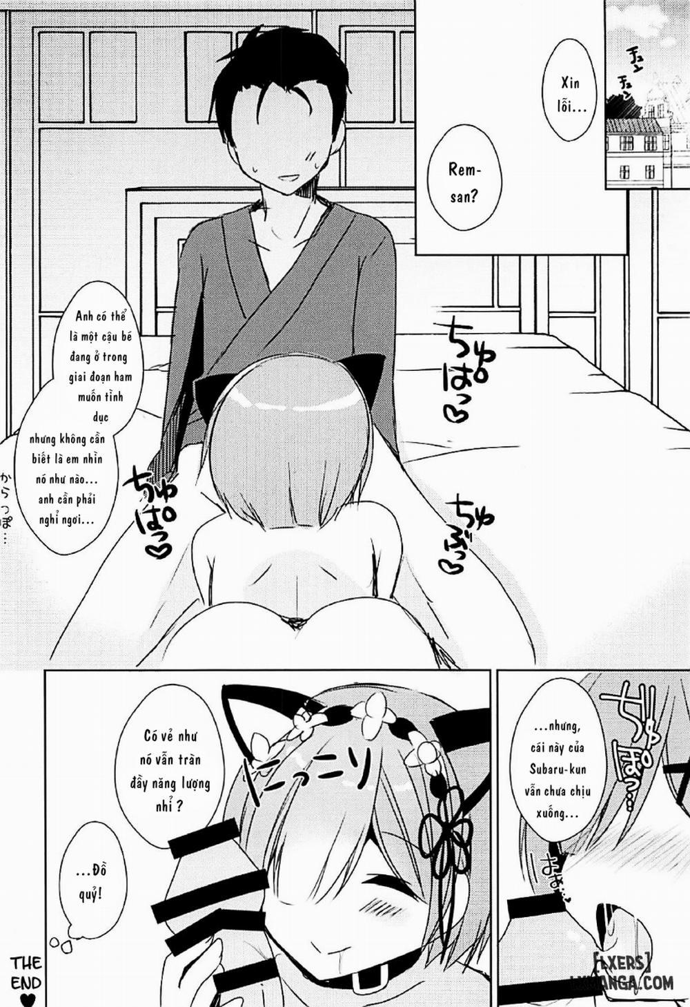 Rem-nyan to Nyannyan Suru Oneshot trang 18