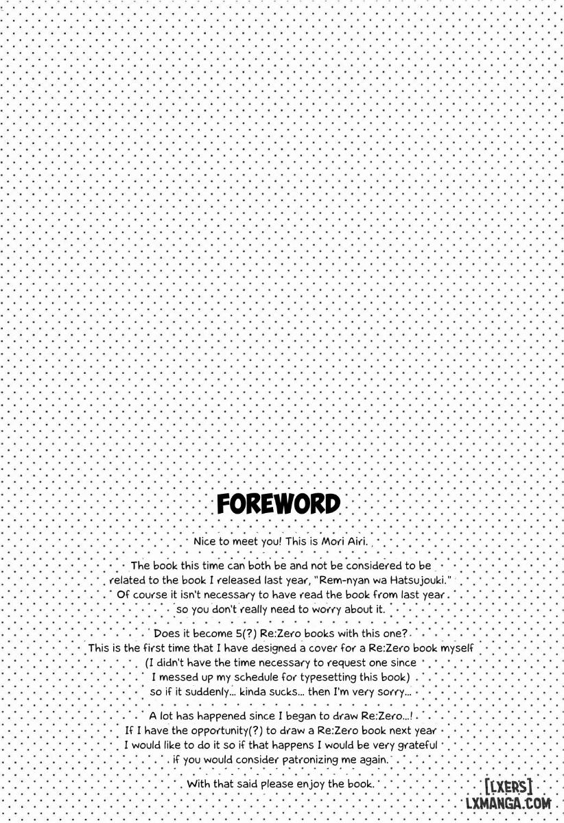 Rem-nyan to Nyannyan Suru Oneshot trang 2