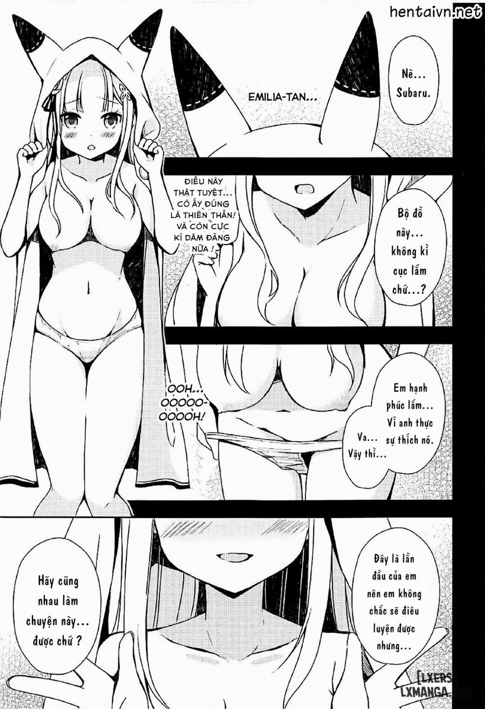 Rem-nyan to Nyannyan Suru Oneshot trang 3