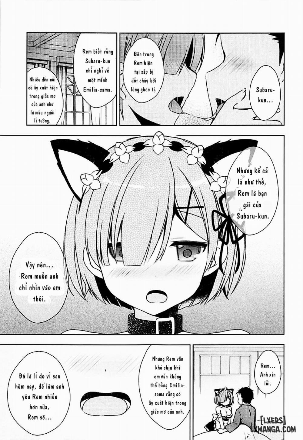 Rem-nyan to Nyannyan Suru Oneshot trang 7