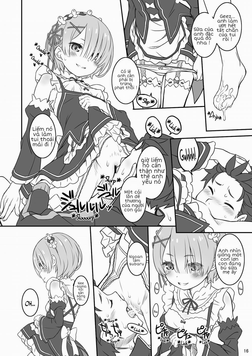 Rem Ram Revolution (Re:Zero kara Hajimeru Isekai Seikatsu) Oneshot trang 14