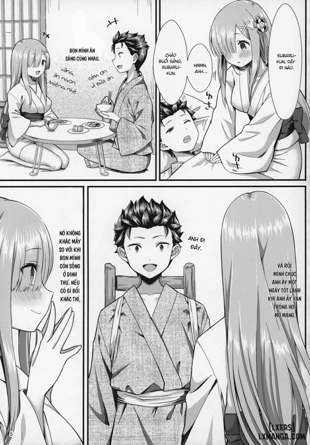 Rem to Ichakora Seikatsu Oneshot trang 3