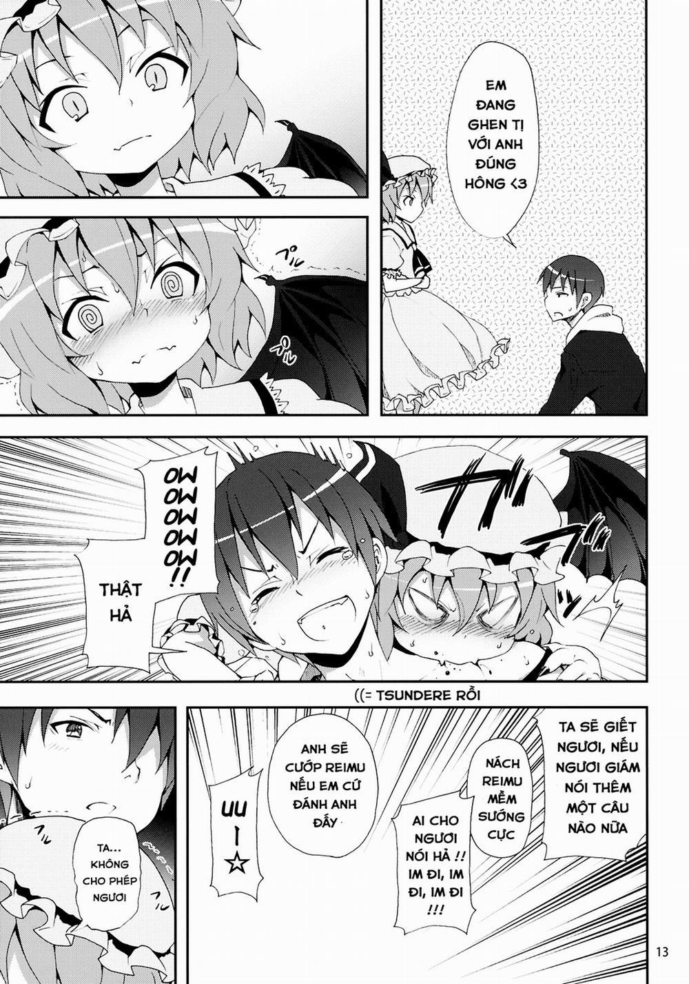 Remilia kara no Chousenjou (Touhou) 5 trang 10