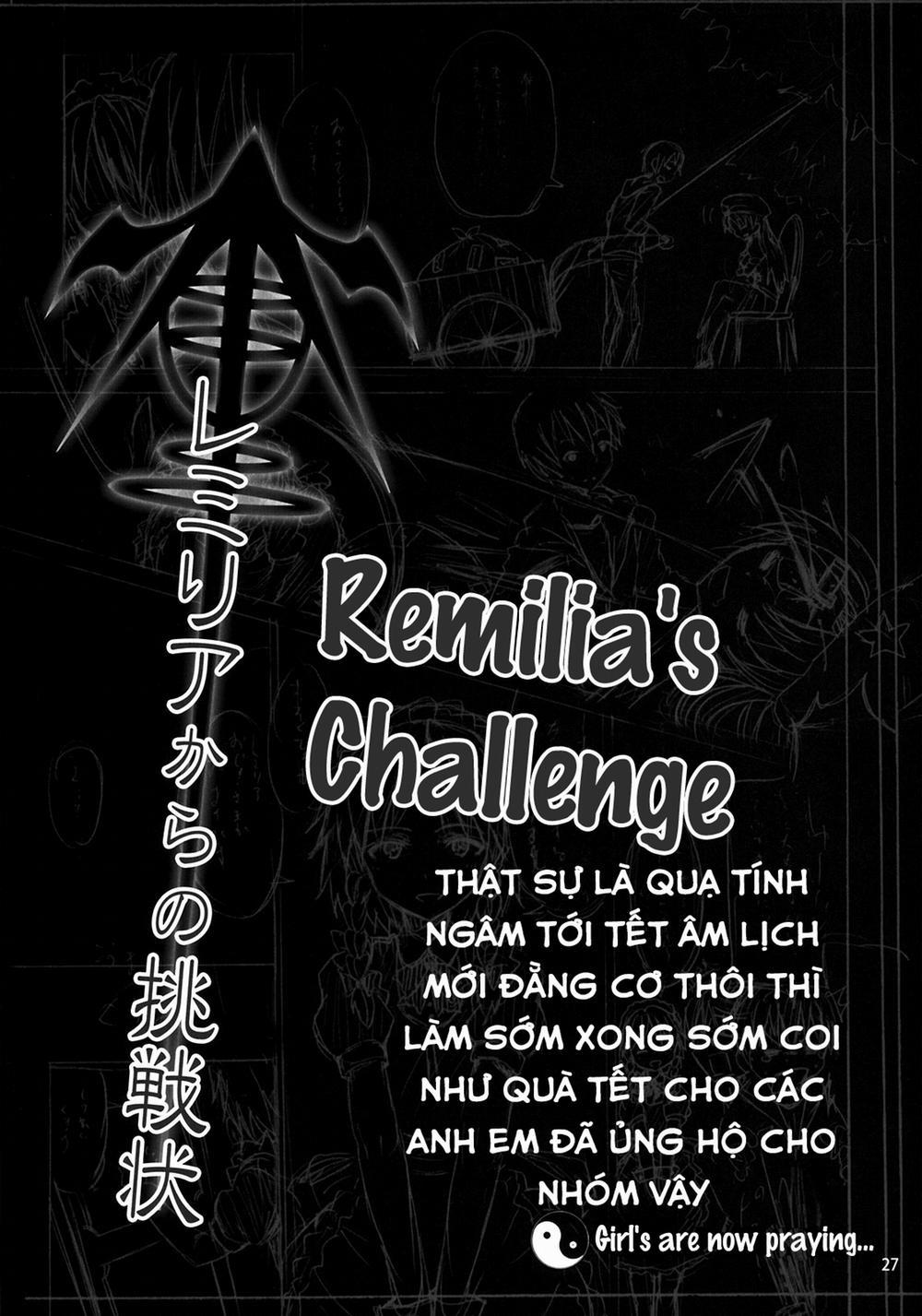 Remilia kara no Chousenjou (Touhou) 5 trang 24