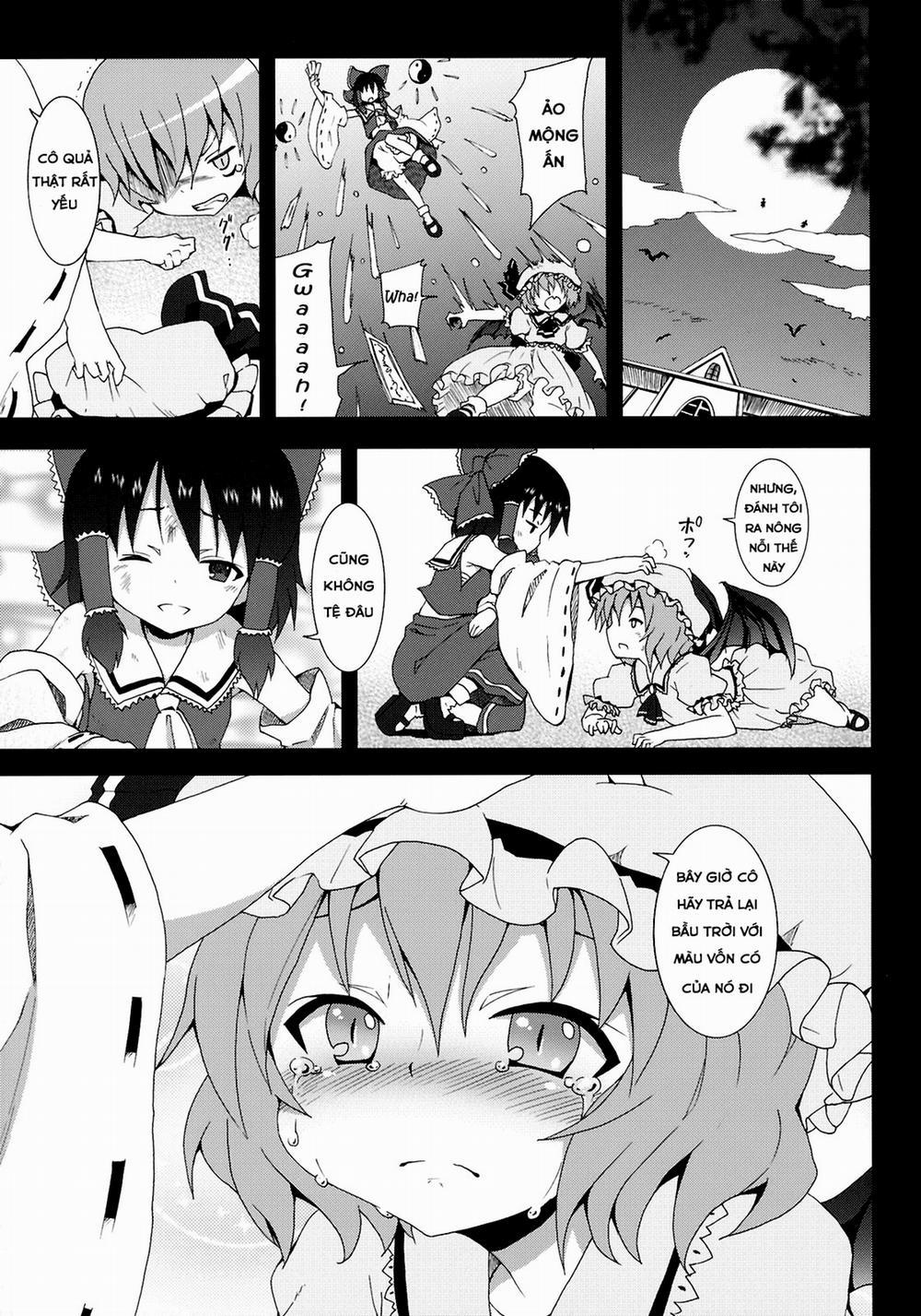 Remilia kara no Chousenjou (Touhou) 5 trang 4