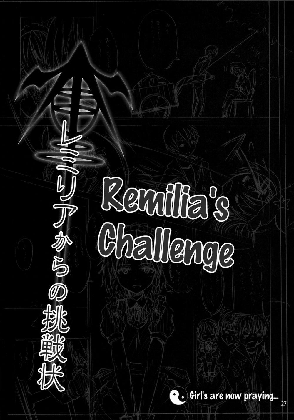 Remilia kara no Chousenjou (Touhou) Re:up của Irine Rita 0 trang 25