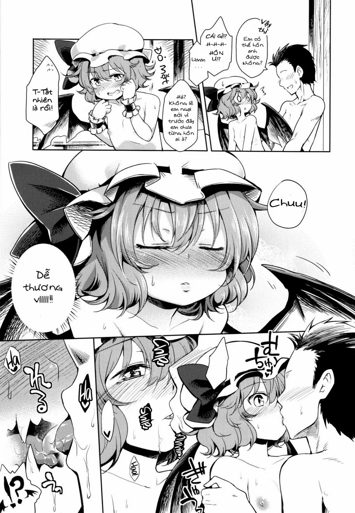 Remilia Ojou-Sama Ni Ikenai Koto Suru Hon (Touhou Project) OneShot trang 6