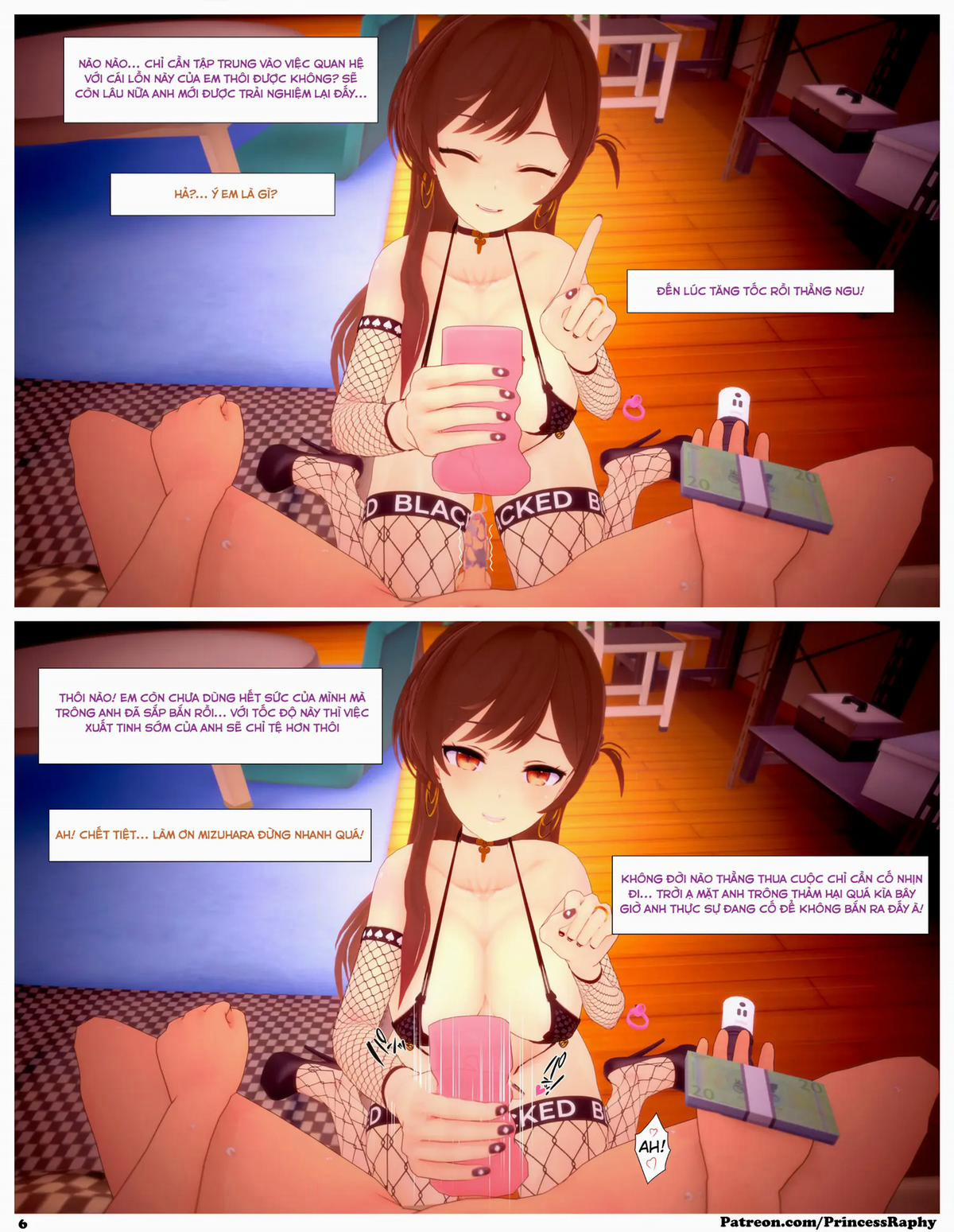 Rent A Blacked Girlfriend OneShot trang 7