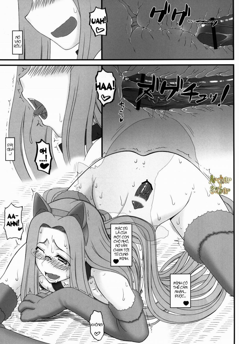 Rider san ga Inu to SEX shichau Hon. (Fate Stay Night) Oneshot trang 15