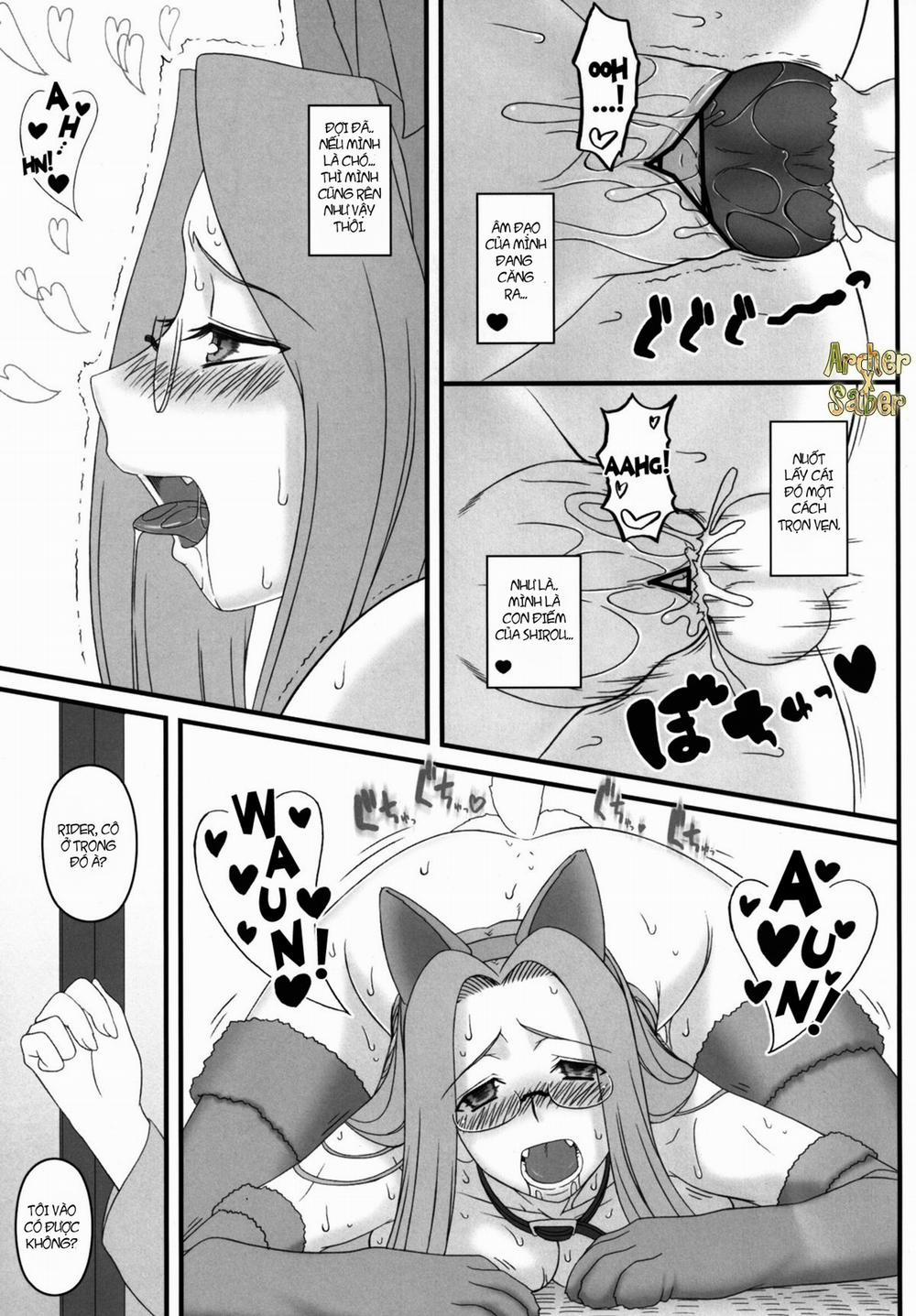 Rider san ga Inu to SEX shichau Hon. (Fate Stay Night) Oneshot trang 23