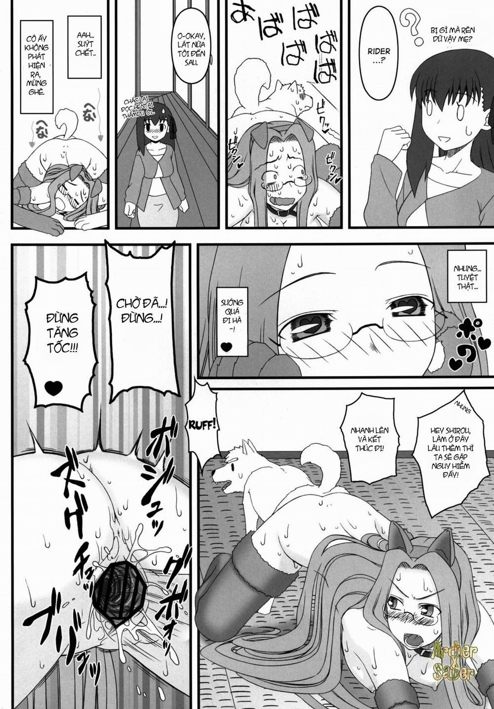 Rider san ga Inu to SEX shichau Hon. (Fate Stay Night) Oneshot trang 26