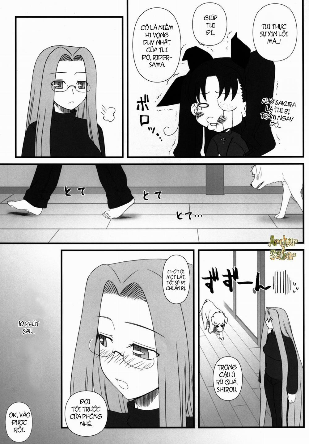 Rider san ga Inu to SEX shichau Hon. (Fate Stay Night) Oneshot trang 5