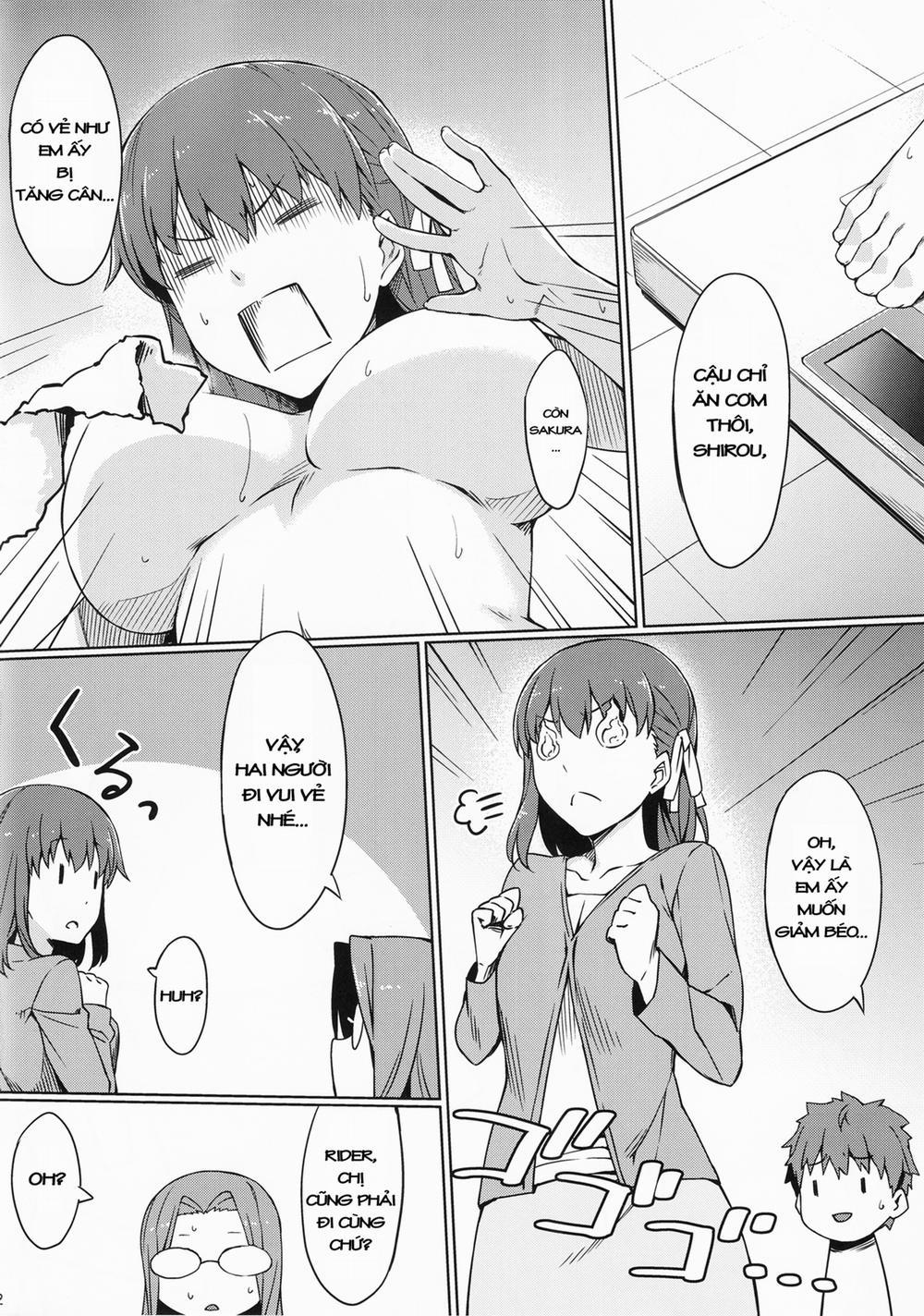 Rider-San To Kyouei Mizugi. (Fate Stay Night) Oneshot trang 3