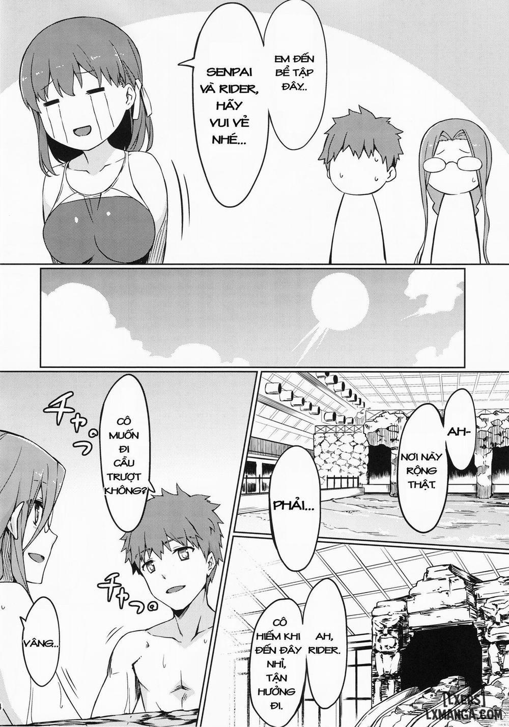 Rider-San To Kyouei Mizugi Oneshot trang 4