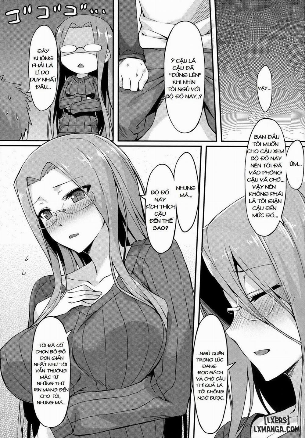 Rider-san to Tate Sweater Oneshot trang 8